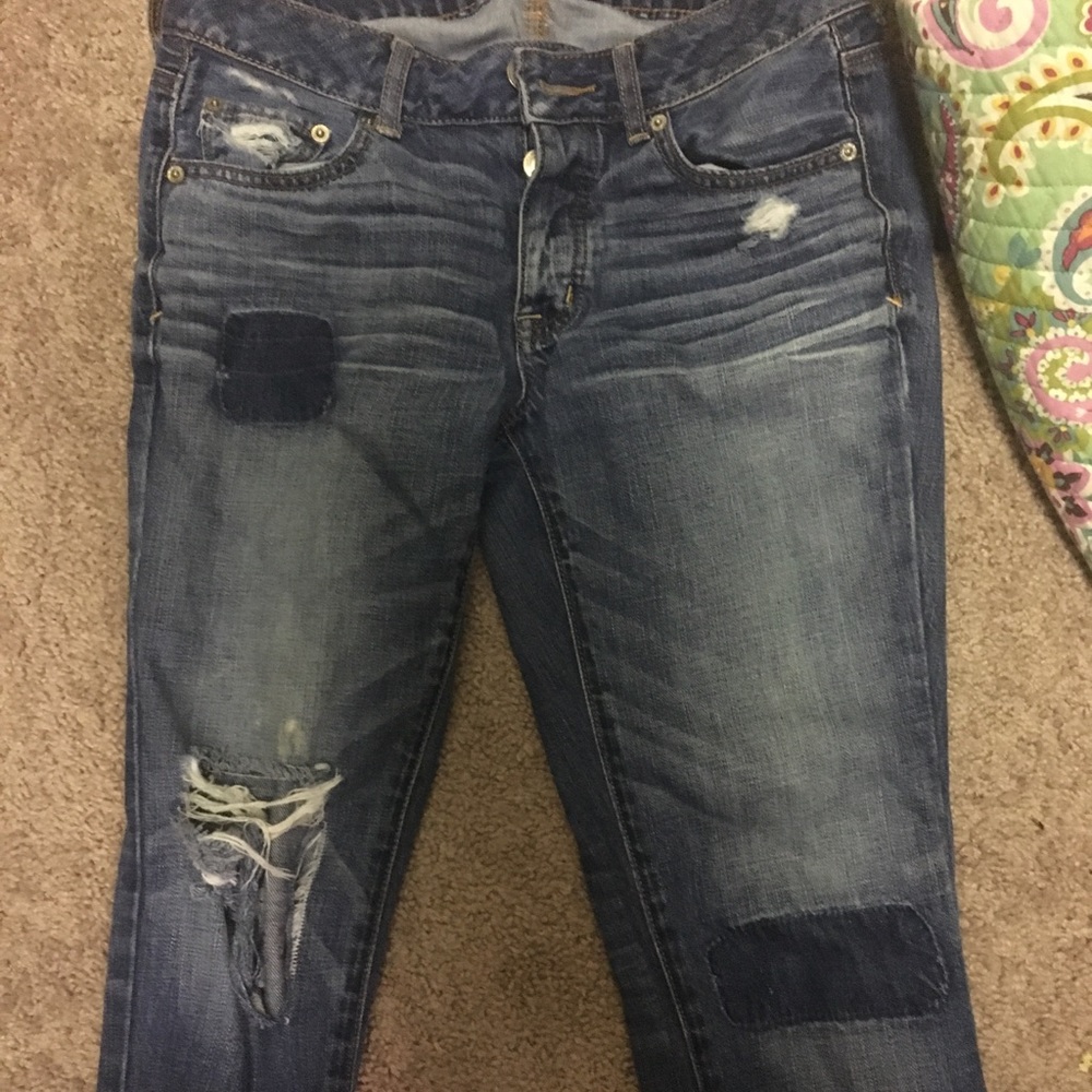 Boy friend crop AE pants